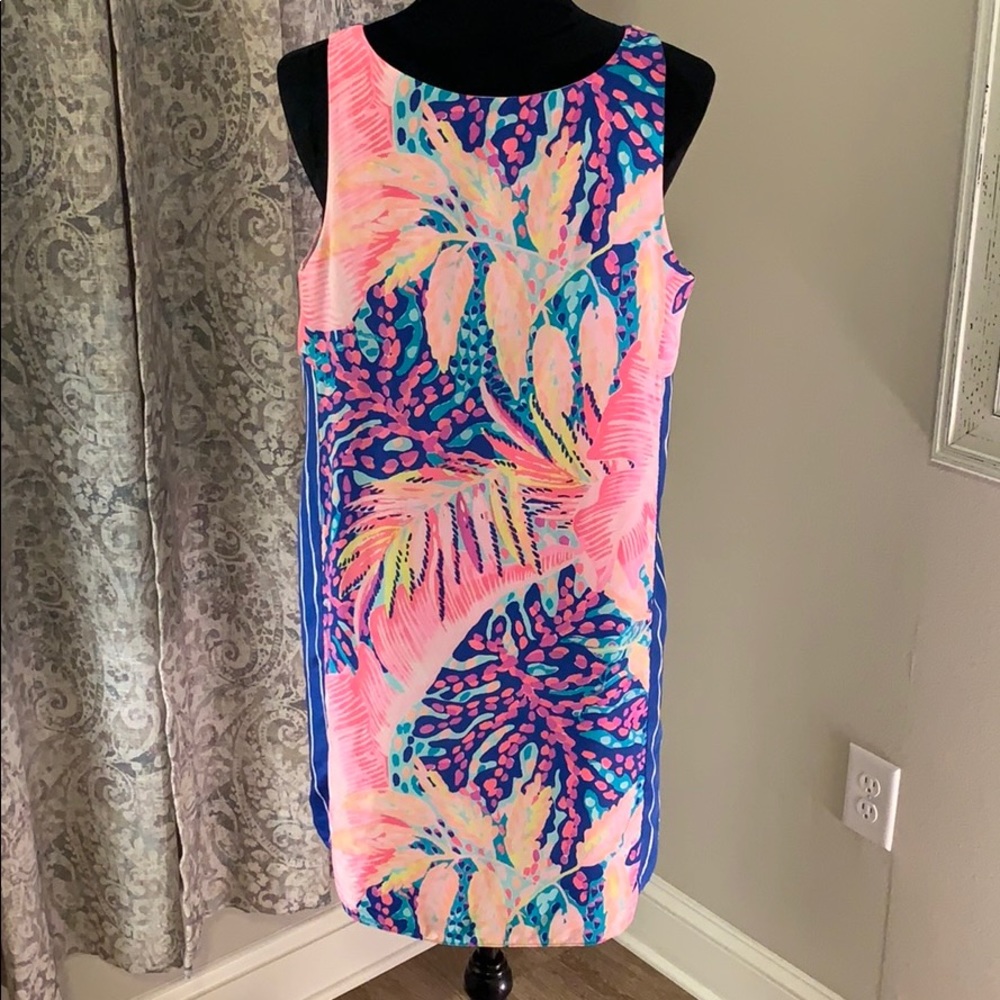 Lilly Pulitzer Jackie 💯 Silk Shift Dress-Medium